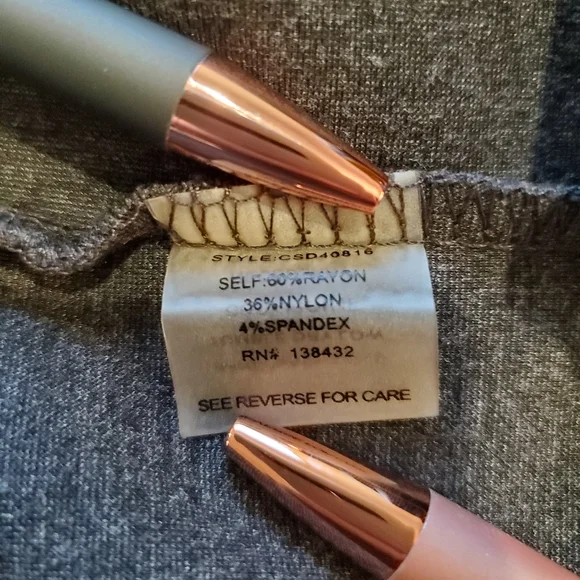 Altar'd State Charcoal Gray Dress Size Small - Picture 10 of 11